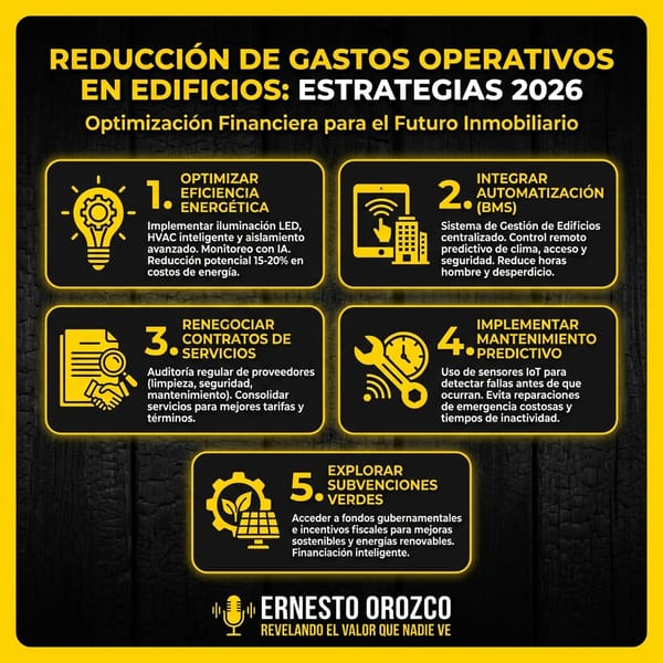 Inmuebles en forma: Tu edificio tiene "sobrepeso" de gastos operativos y le urge una recomposición financiera severa.